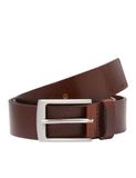JACK&JONES JACSTOCKHOLM LEATHER BELT NOOS - Heren - Riemen
