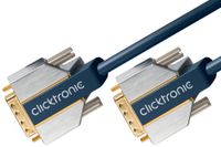 Clicktronic Geavanceerde DVI-D aansluitkabel (Dual Link 24+1, Full HD, WQXGA) 5 m