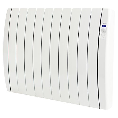 Haverland RC10TTS Inbereia thermozender, laag verbruik, 1500 W, vermogen, 10 elementen, programmeerbaar, exclusieve verbruiksindicator, natuursteenblokken, ideaal voor verlenging