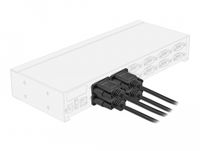 DeLOCK 86599 Seriële Kabel Zwart 10 m RS-232 Sub-D9 Mannelijk/Vrouwelijk