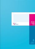 König & Ebhardt 8611061-7106K40KL kolomboek met hoofdlijst (A4, 6 kolommen, 40 vellen)