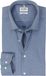 OLYMP Level 5 body fit overhemd - structuur - royal blauw