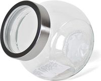 Gerimport Snoeppot/voorraadpot 2200 ml - glas - Transparant