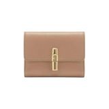 Furla Iride S beige leather wallet