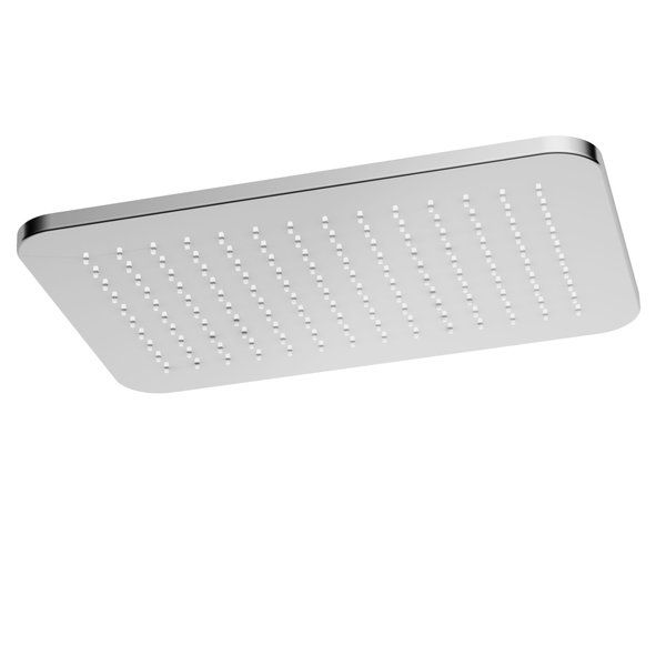 Hotbath Gal GL106 Hoofddouche Rechthoek 27 x 40 cm Chroom