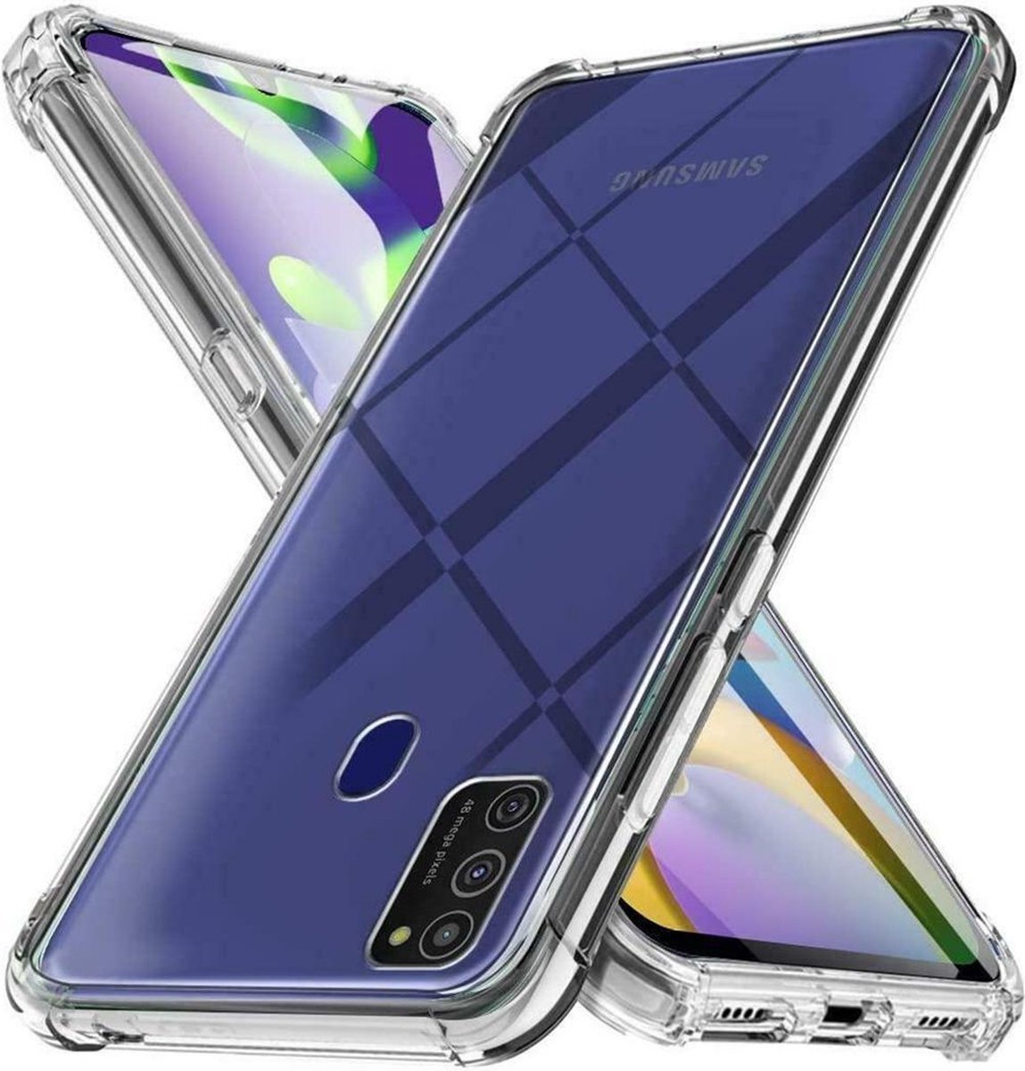 imoshion Shockproof Case Samsung Galaxy A21s hoesje - Transparant