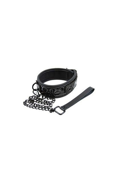 NS Novelties Sinful halsband - Zwart