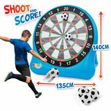Joya Creative Voetbal Opblaasbaar Dartbord XXL