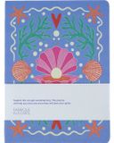 A-Journal Fabrique - Schoolagenda 2026/2027 - Schelp Lavendel - A5