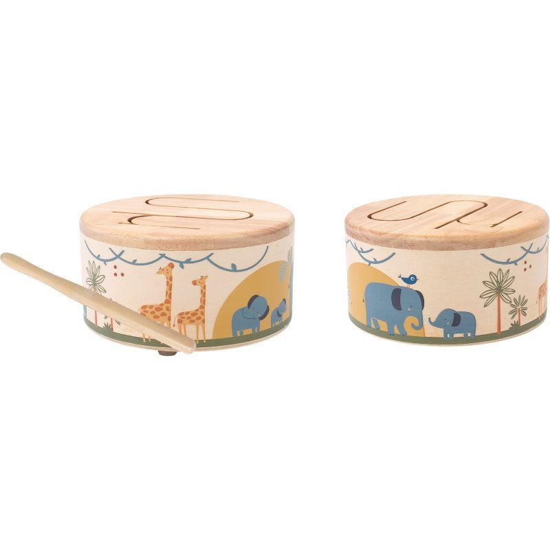 2Kids Toys Wooden Drum