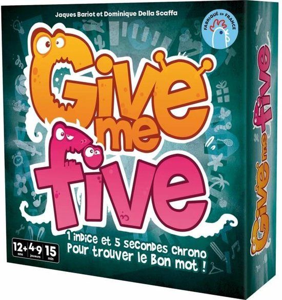 Merkloos Asmodee Give me Five (FR)