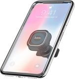 Hoco Support de voiture magnétique universel pour grille d'aération - Support de téléphone adapté pour Apple, Samsung, Huawei, OnePlus, etc.