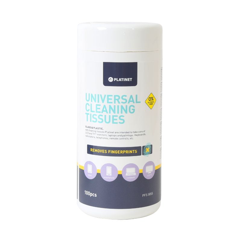 Platinet PFS5855 - Computerreinigingskit - Universeel - 100 stuks