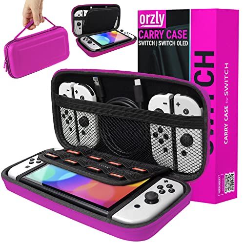 Orzly Nintendo Switch Draagtas - Roze