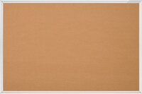 Magnetoplan Pinboard Pin Wand Kurk Paneel - 90x60cm - Bruin Kurk - Aluminium Frame