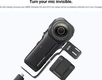 Insta360 Invisible Mic Bracket