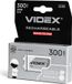 VIDEX Ni-MH batterij 6HR61, 300mAh, 1 stuk, verpakt in blisterverpakking