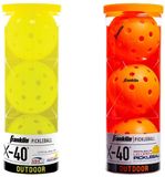 Franklin Sports X-40 Pickleball - 3-pack outdoor USA PICKLEBALL GOEDGEKEURD - Rose