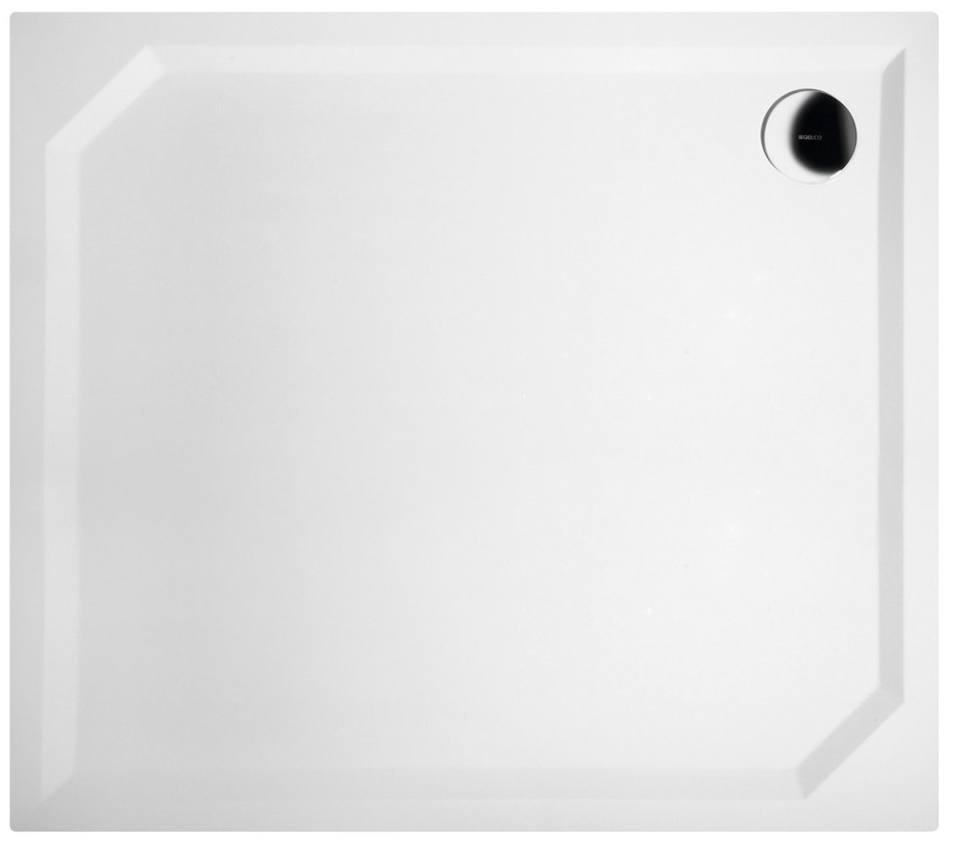 Gelco Sara Douchebak Rechthoek 110x90 cm Wit