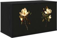 vidaXL Wand TV Kast BREMEN 69 x 33 x 40 cm Zwart eiken