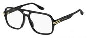 Marc Jacobs Marc 755 807 Noir Acétate Carré Lunettes