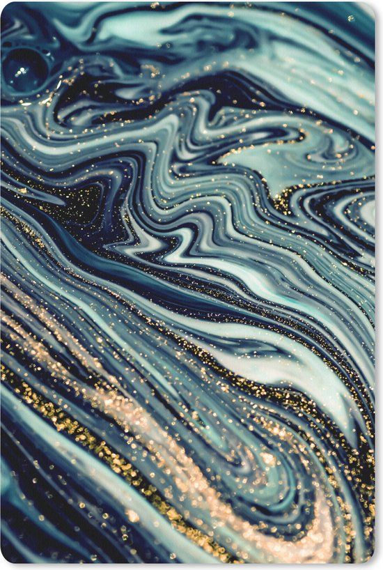 MousePadParadise Mousepad - Gold Marble - 18x27cm