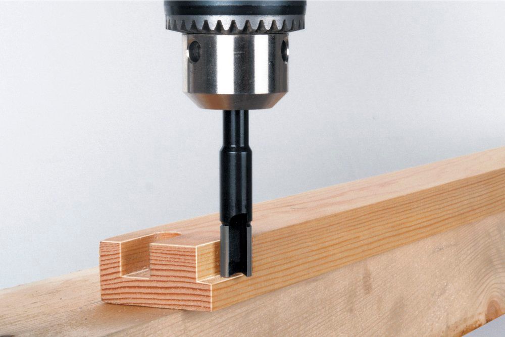 Wolfcraft 1 straight bit