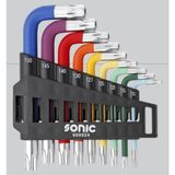 Sonic 600924 Stubby Star Wrench Set, 9-Piece