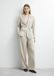 comma Bandplooibroek beige