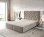 DELIFE Dream-Great boxspringframe microvezel beige 140x200