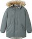 Vertbaudet Jongensparka met capuchon en gerecyclede polyester voering