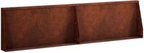 vidaXL - Keermuur - 2 st - 80 x 12 x 40 cm - weervast staal - Roestkleurig