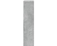 vidaXL Radiatorombouw 78x20x82 cm bewerkt hout betongrijs