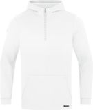 Jako Pro Casual Sweater Met Kap Dames - Wit | Maat: 44