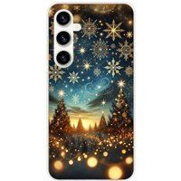 Samsung Galaxy S23 FE magie de noel bedrukt siliconen hoesje