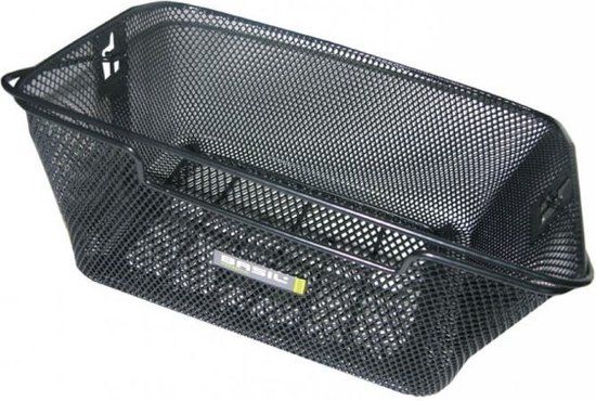 Basil Capri Achter Fietsmand - Zwart - 12L - Afneembaar