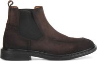 Stefano Lauran Chelsea Boots Heren S3217 Suède Bruin Maat 43