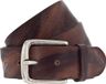 Vanzetti Leren riem 40mm Leather Belt W100 Mid Brown bruine