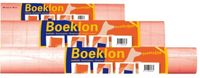 Zelfklevende Boeklon Zelfklevend Kaftpapier Transparant 33cm x 2,5m