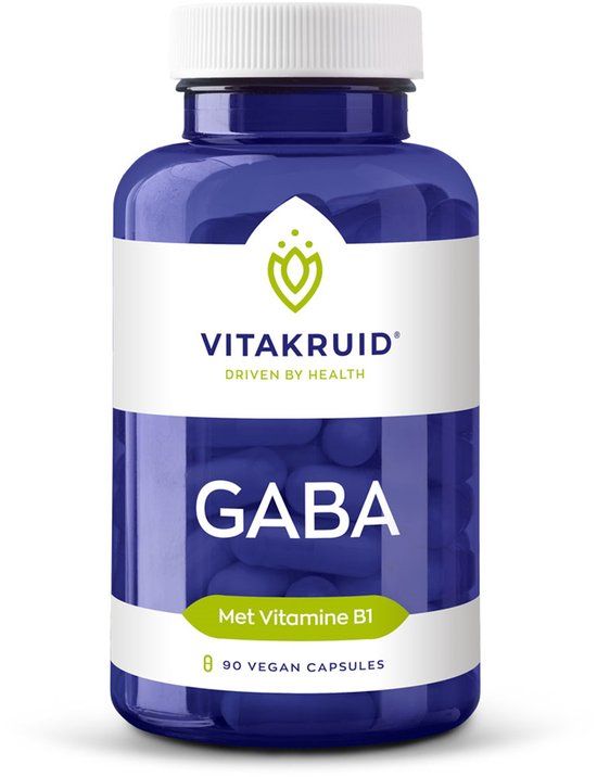 Vitakruid - GABA met Vitamine B1 - 90pcs