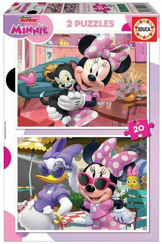 Educa Minnie Puzzle (2 x 20 pcs) - 3+ Years - Unisex