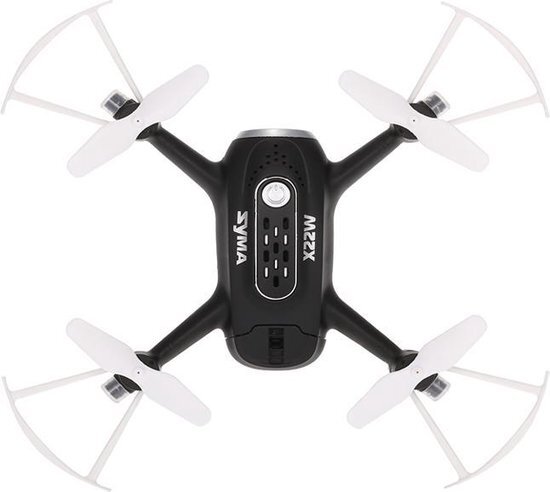 SYMA X22W mini drone met WiFi FPV 720p camera en mobiel besturing systeem-Black