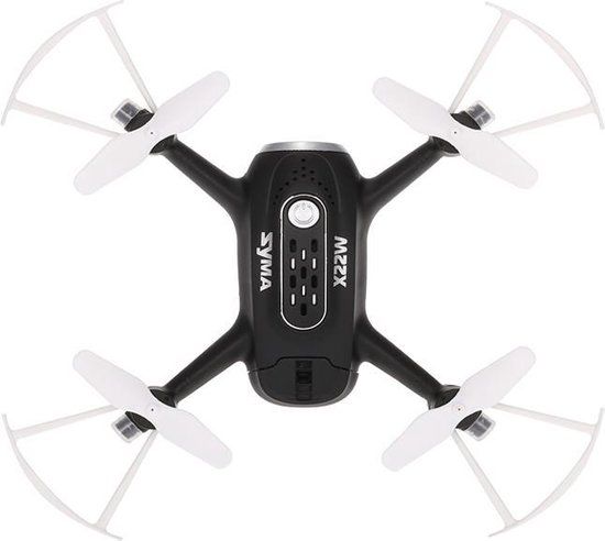 SYMA X22W mini drone met WiFi FPV 720p camera en mobiel besturing systeem-Black