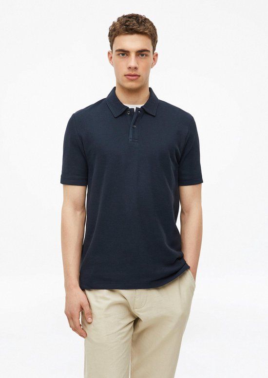 s.Oliver Polo-Shirt L Katoen Navy