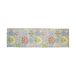 Almedahls Chemin de table Botanic Garden 45x150 cm Multi-Bleu