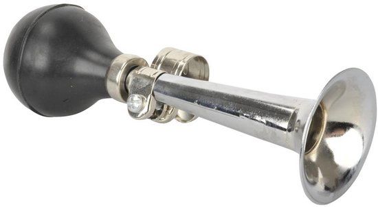 Fischer MTS MarkenTechnikService Verchroomde zilveren fietsbel