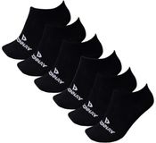 Donnay 6-Pack Sneakersokken - Zwart - Maat 35-38