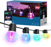 ‎eufy eufy Buitenverlichting Lichtsnoer E10 - Slimme buitenverlichting - 30 meter - RGB - IP65 - Alexa & Google Assistant