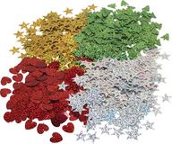 Creativ company Pailletten, afm 14-16 mm, 4x20 gr/ 1 doos