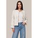 G-maxx G-maxx jacket met pailletten - ecru